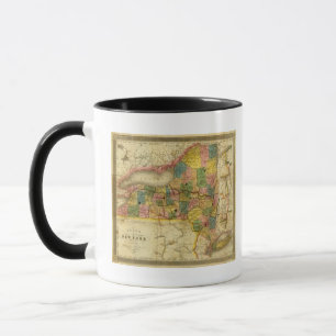 Staat von New York durch DH Burr Tasse