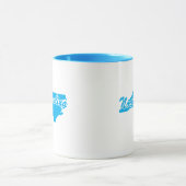 Staat von North Carolina Form Tasse (Zentrum)