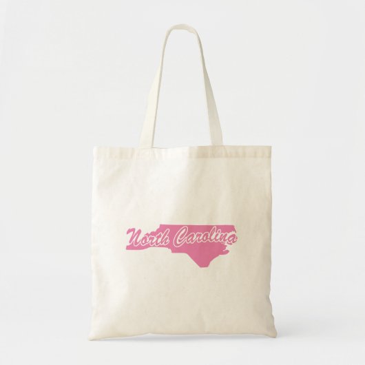 Staat von North Carolina Shape Tote Bag Tragetasche (Vorne)