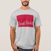 Staat von North Dakota Form T - Shirt (Vorderseite)
