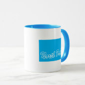 Staat von North Dakota Form Tasse (VorderseiteRechts)