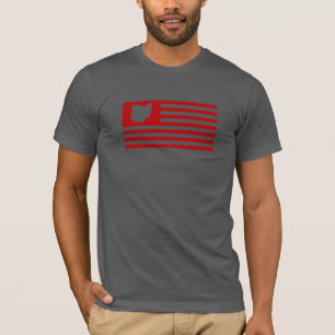 Staat von Ohio - amerikanische Flagge T-Shirt