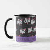 Staat von Ohio lila-rosa Tasse (Links)