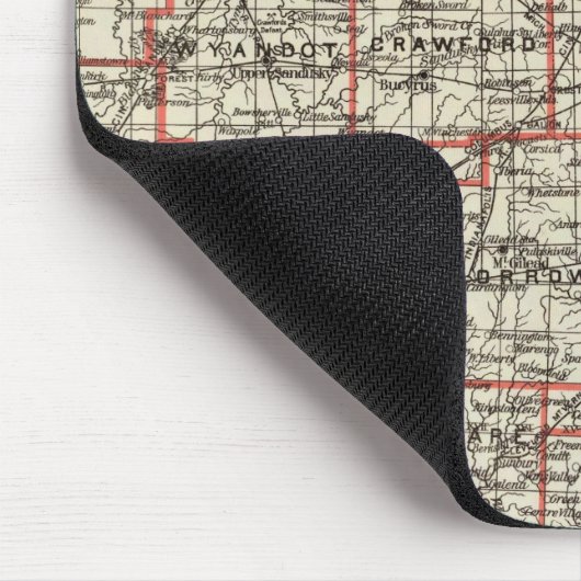 Staat von Ohio Mousepad (Ecke)