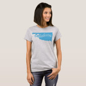 Staat von Oklahoma Form T - Shirt (Vorne ganz)