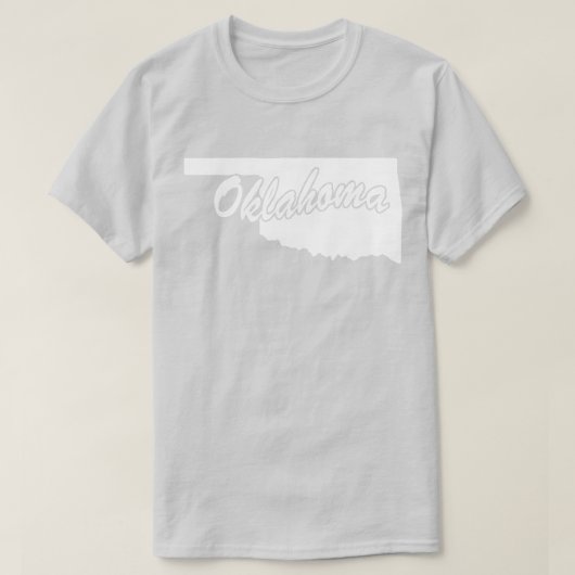 Staat von Oklahoma Form T - Shirt (Design vorne)