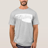 Staat von Oklahoma Form T - Shirt (Vorderseite)