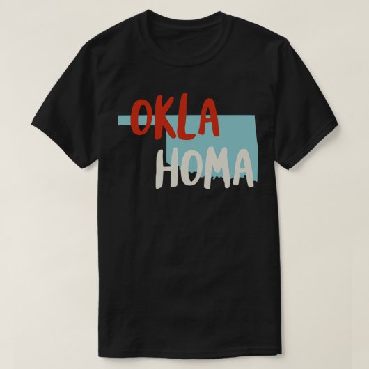 Staat von Oklahoma T-Shirt (Design vorne)