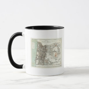 Staat von Oregon Tasse