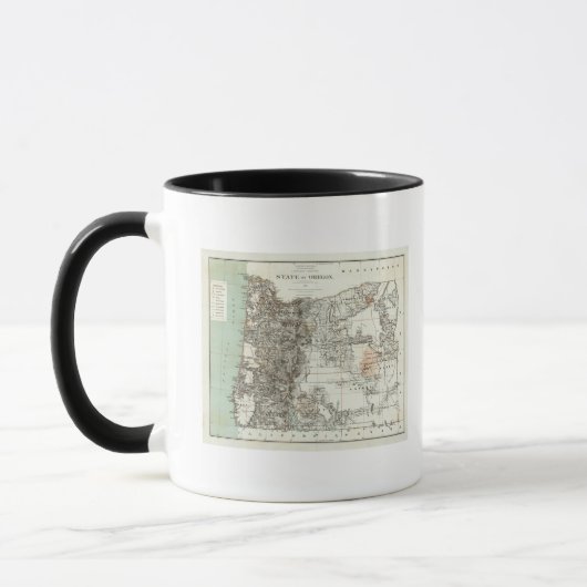 Staat von Oregon Tasse (Links)