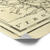 Staat von Pennsylvania Poster (Ecke)