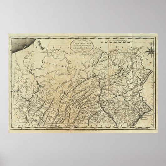 Staat von Pennsylvania Poster (Vorne)