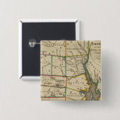 Staat von Rhode Island 3 Button (Vorne & Hinten)
