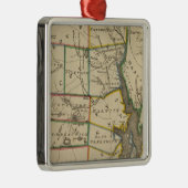 Staat von Rhode Island 3 Silbernes Ornament (Rechts)