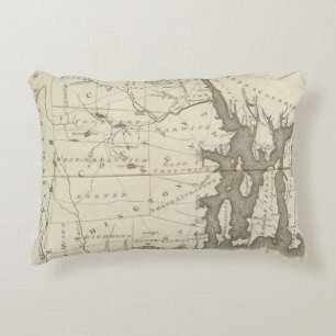 Staat von Rhode Island Dekokissen