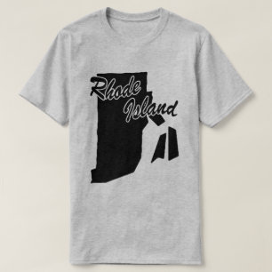 Staat von Rhode Island Form T - Shirt