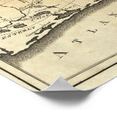 Staat von Rhode Island Poster (Ecke)