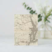 Staat von Rhode Island Postkarte (Stehend Vorderseite)