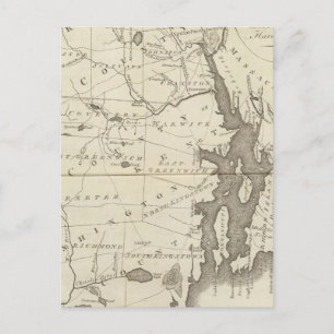 Staat von Rhode Island Postkarte