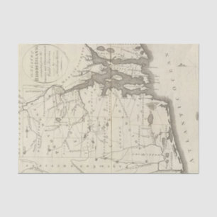 Staat von Rhode Island Seidenpapier