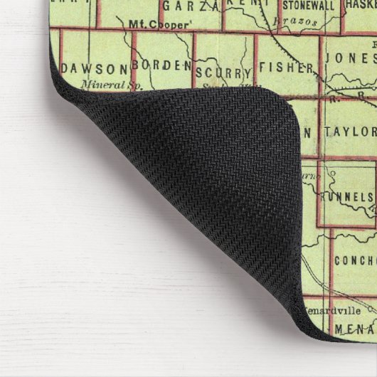 Staat von Texas 3 Mousepad (Ecke)