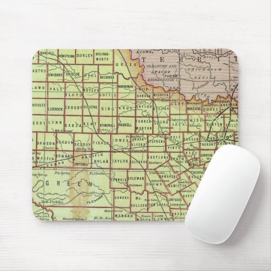 Staat von Texas 3 Mousepad (Mit Mouse)
