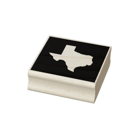 Staat von Texas Cutout Gummistempel (Stempel)