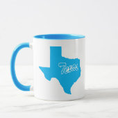 Staat von Texas Form Tasse (Links)