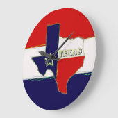STAAT VON TEXAS GROßE WANDUHR (Winkel)