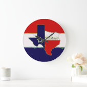 STAAT VON TEXAS GROßE WANDUHR (Zuhause)