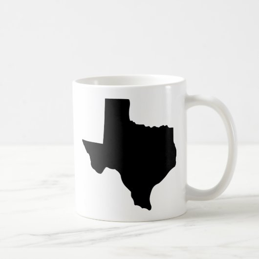 Staat von Texas Kaffeetasse (Rechts)