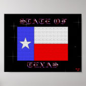 Staat von Texas Poster (Vorne)