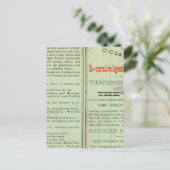 Staat von Texas Postkarte (Stehend Vorderseite)