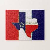 STAAT VON TEXAS PUZZLE (Horizontal)