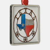 Staat von Texas-Schmiedeeisen Ornament Aus Metall (Rechts)