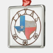 Staat von Texas-Schmiedeeisen Ornament Aus Metall (Links)