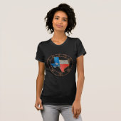 Staat von Texas-Schmiedeeisen T-Shirt (Vorne ganz)