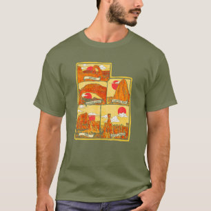 Staat von Utah fünf Nationalparks Arches Zion Cap T-Shirt
