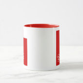 Staat von Utah Shape Red Tasse (Zentrum)