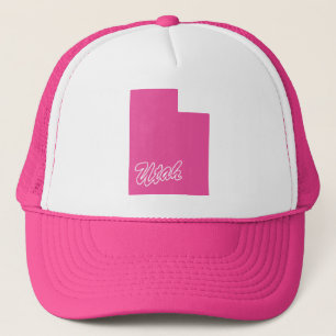 Staat von Utah Shape Trucker Hat Truckerkappe
