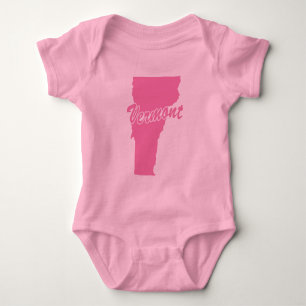 Staat von Vermont Form Baby Bodysuit Strampler
