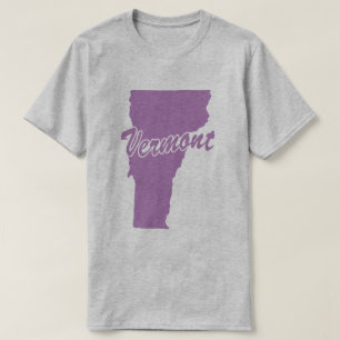 Staat von Vermont-Form-T - Shirt
