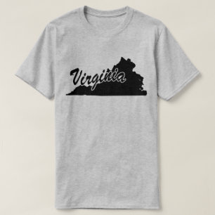 Staat von Virginia Shape T - Shirt