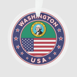 Staat von Washington Ornament