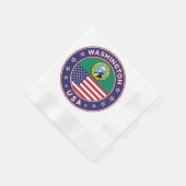 Staat von Washington Serviette (Ecke)