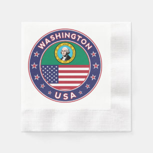 Staat von Washington Serviette
