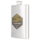 Staat Walden Pond Massachusetts Flachmann (Links)