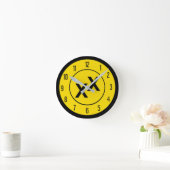 Staat Wand-Uhr der Jefferson-Betrug-X X Runde Wanduhr (Zuhause)