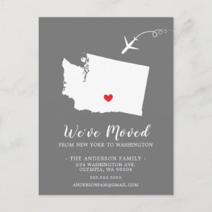 Staat WASHINGTON Postkarte