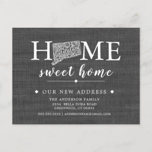 Staat-Wechselstrom-Announcement-Postkarte Ankündigungspostkarte